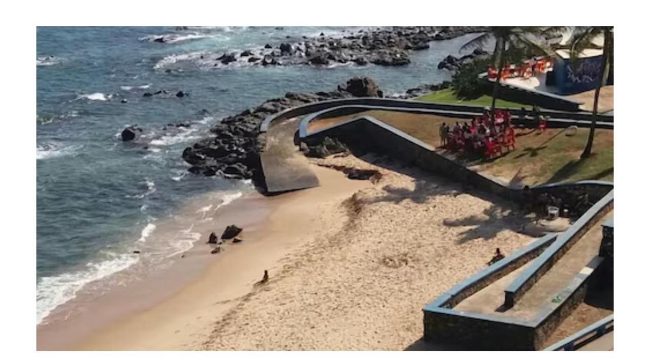 Apartamento Inteiro Frente Ao Mar De Ondina Salvador Exteriör bild